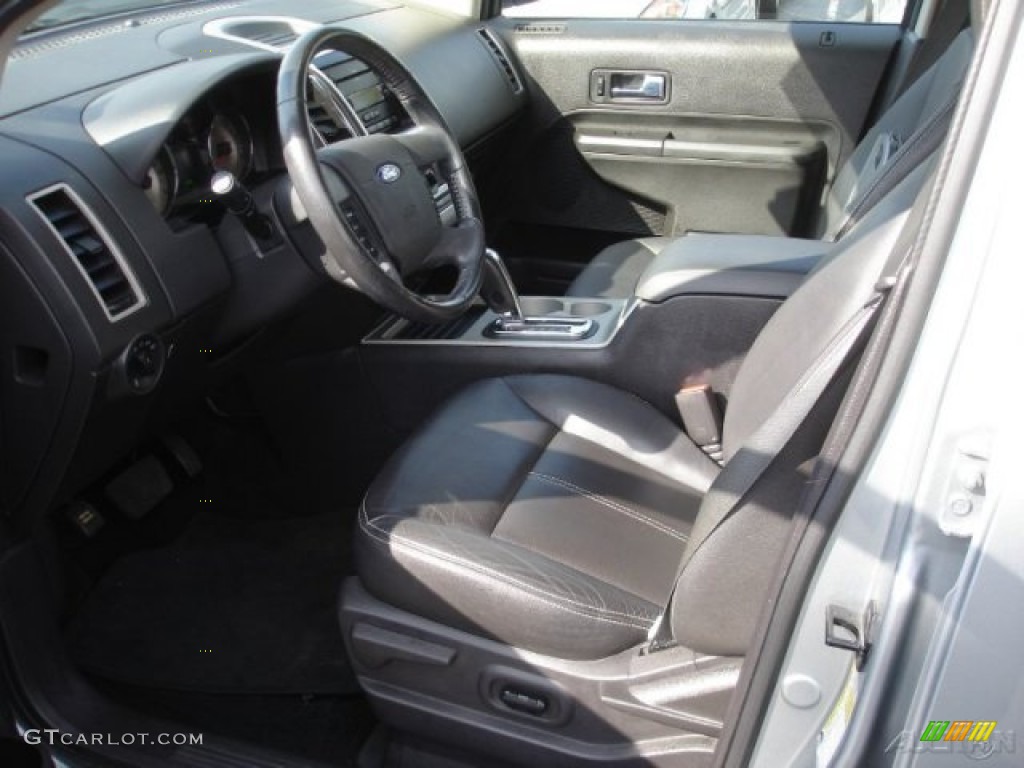 Charcoal Black Interior 2007 Ford Edge SEL AWD Photo #77298720