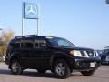 2007 Super Black Nissan Pathfinder S 4x4  photo #3