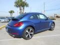 2013 Reef Blue Metallic Volkswagen Beetle Turbo  photo #7