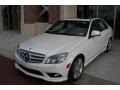 2009 Arctic White Mercedes-Benz C 350 Sport  photo #2