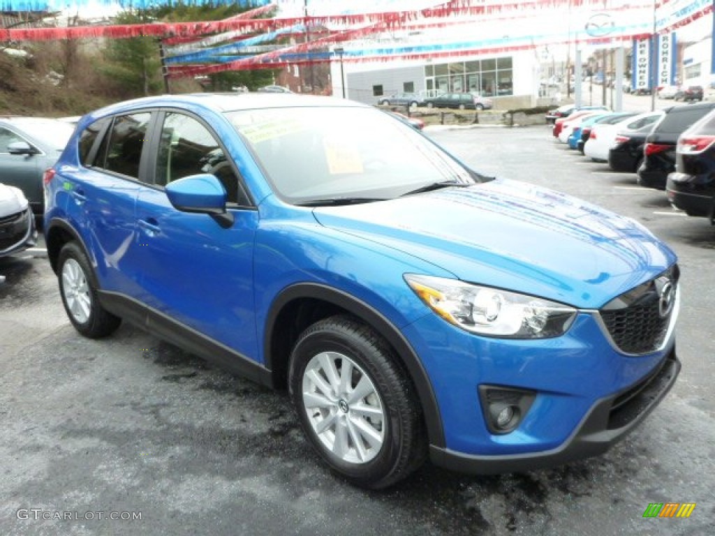 Sky Blue Mica 2013 Mazda CX-5 Touring AWD Exterior Photo #77300488