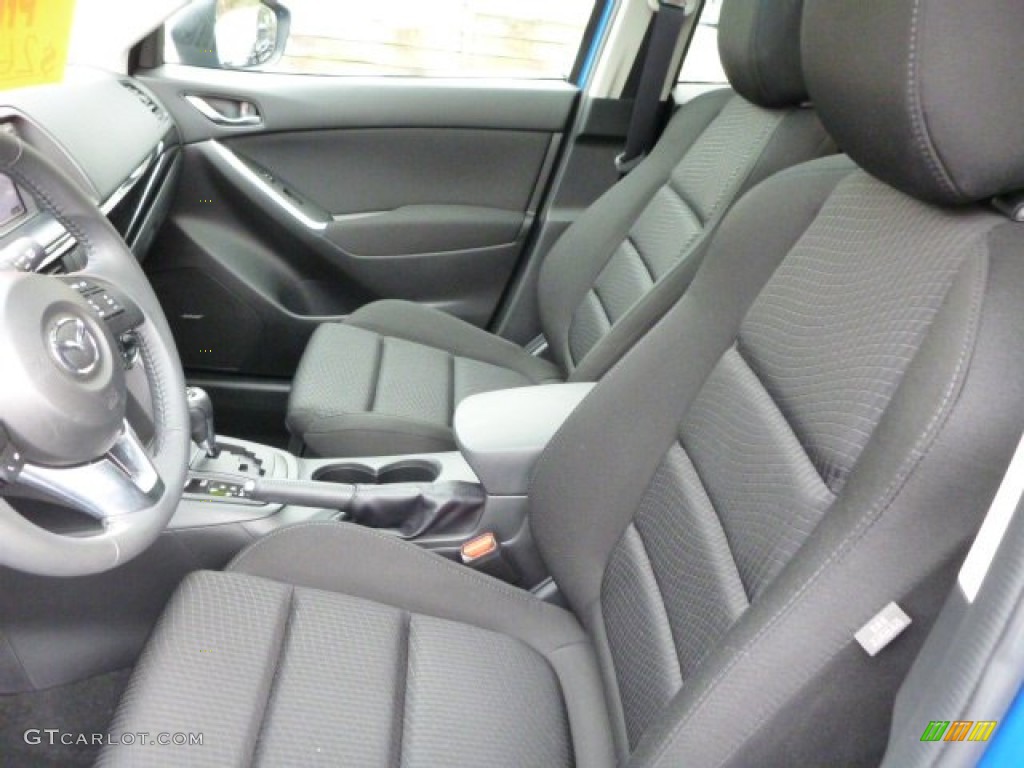 Black Interior 2013 Mazda CX-5 Touring AWD Photo #77300510