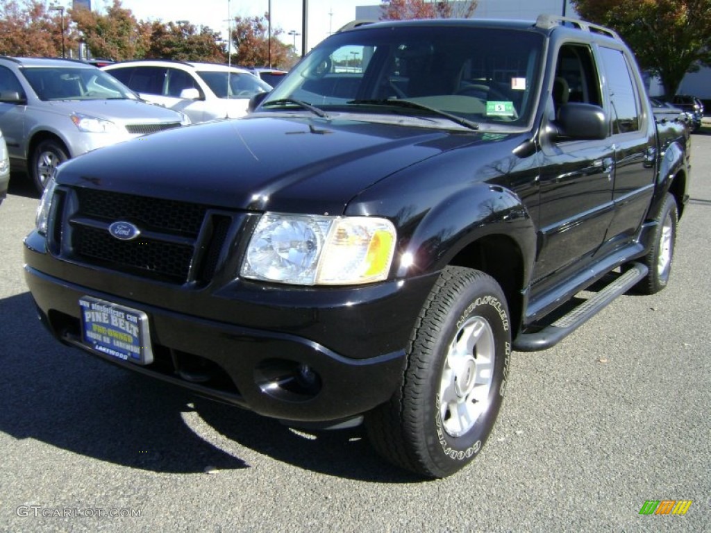 Black Clearcoat Ford Explorer Sport Trac