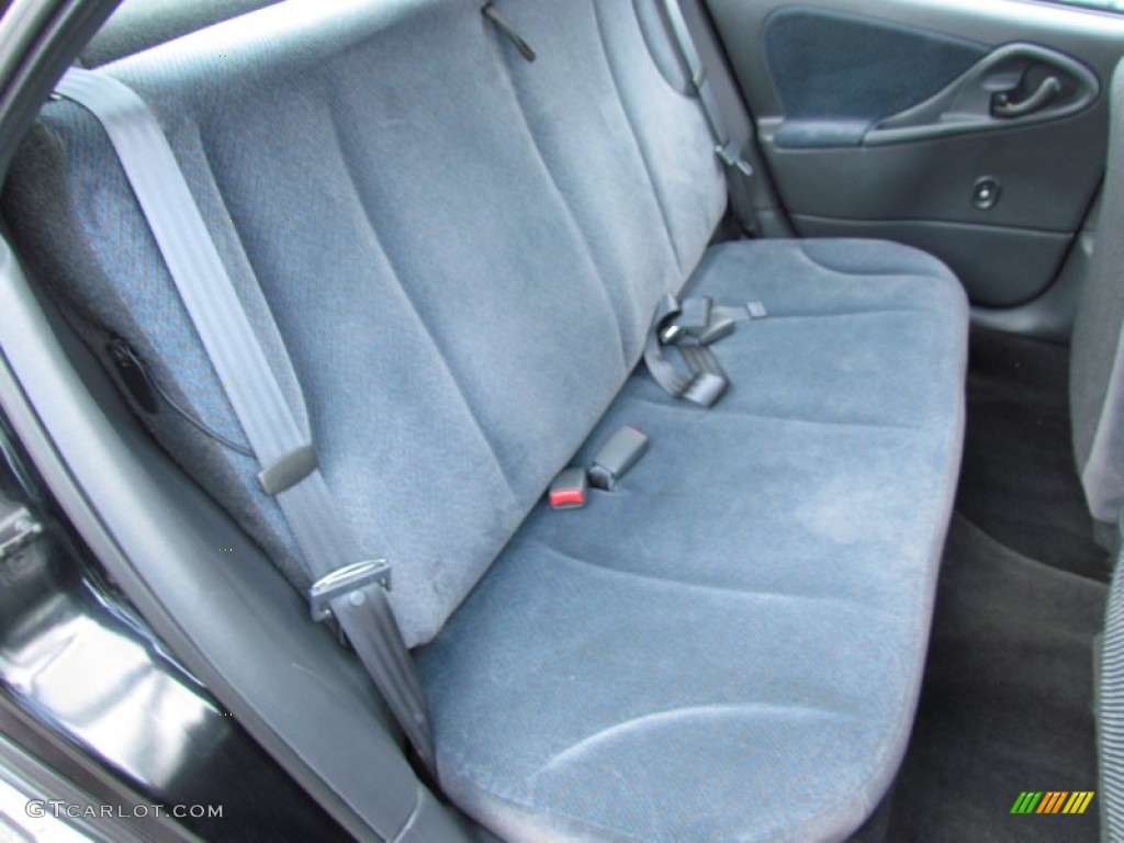 1999 Cavalier LS Sedan - Black / Graphite photo #16