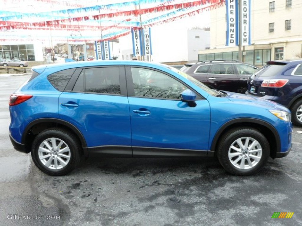 Sky Blue Mica 2013 Mazda CX-5 Touring AWD Exterior Photo #77300703