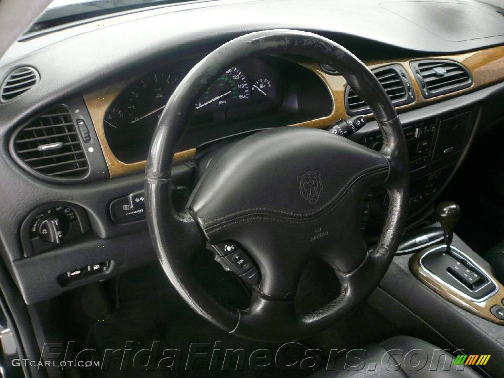 2002 S-Type 3.0 - Black / Charcoal photo #16