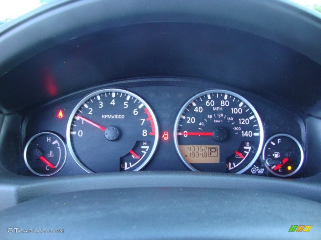 2011 Nissan Pathfinder S Gauges Photos