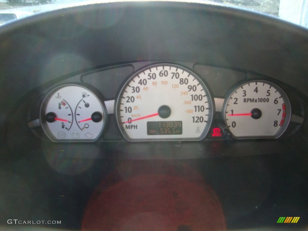2003 Saturn ION 3 Quad Coupe Gauges Photos