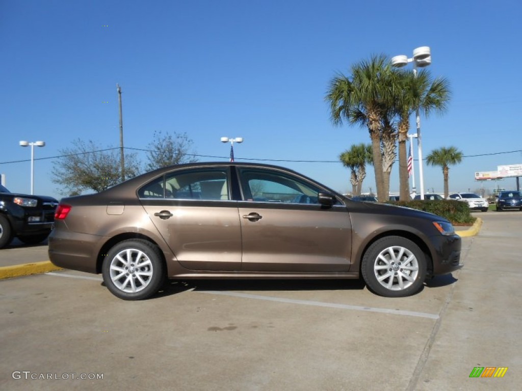 Toffee Brown Metallic 2013 Volkswagen Jetta SE Sedan Exterior Photo #77302626