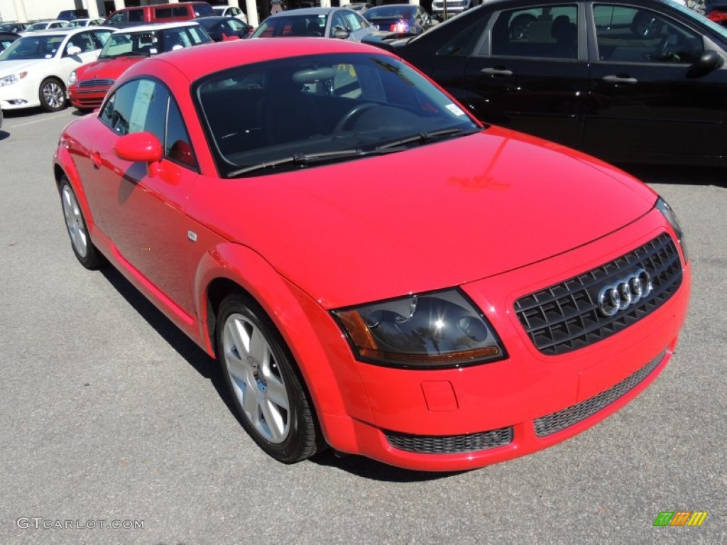 2005 TT 1.8T Coupe - Brilliant Red / Ebony Black photo #1
