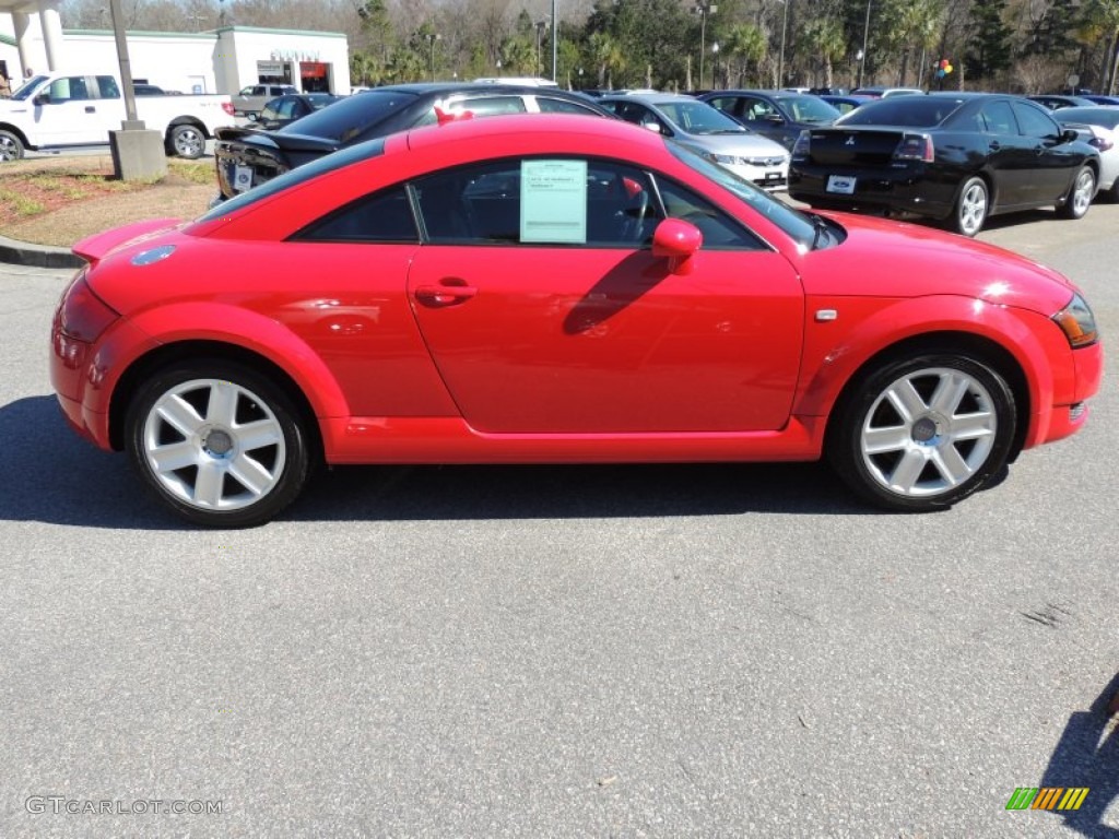 Brilliant Red 2005 Audi TT 1.8T Coupe Exterior Photo #77303247