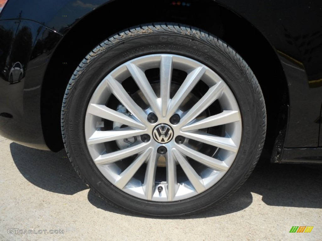2013 Volkswagen Jetta SEL Sedan Wheel Photo #77303298