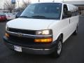 2012 Summit White Chevrolet Express LT 3500 Passenger Van  photo #1