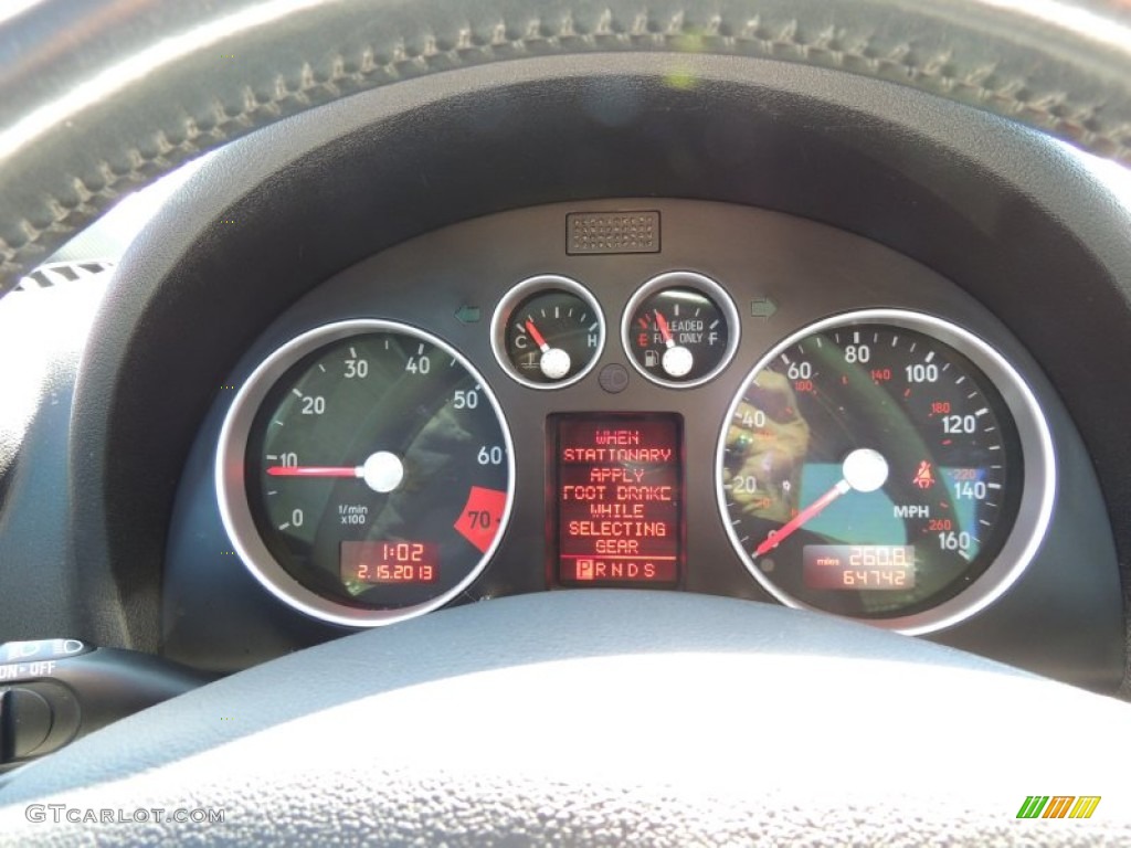 2005 Audi TT 1.8T Coupe Gauges Photos