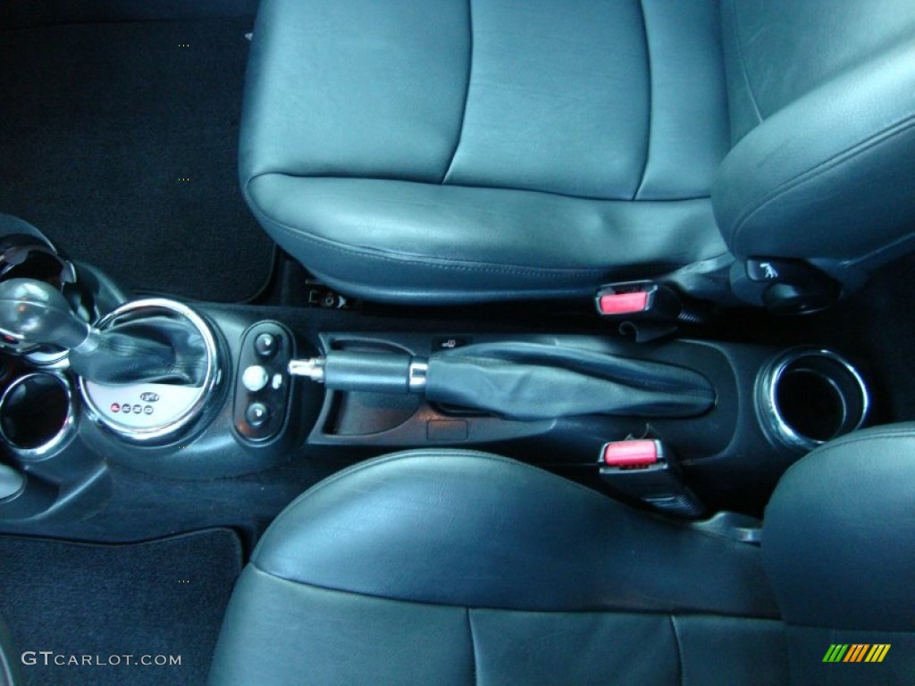 2005 Cooper S Convertible - Cool Blue Metallic / Black/Panther Black photo #17