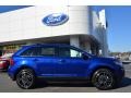 Deep Impact Blue Metallic 2013 Ford Edge SEL Exterior