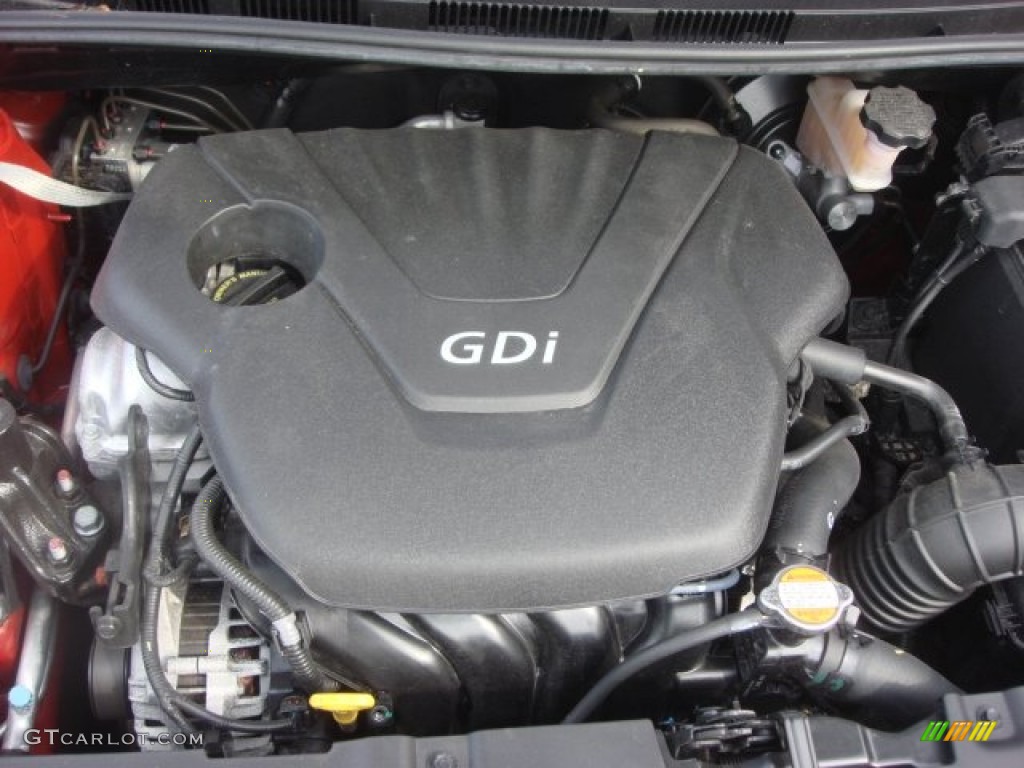 2012 Hyundai Accent SE 5 Door 1.6 Liter GDI DOHC 16-Valve D-CVVT 4 Cylinder Engine Photo #77304108