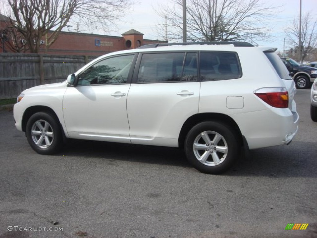 Blizzard White Pearl 2010 Toyota Highlander V6 4WD Exterior Photo #77304243