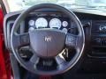Dark Slate Gray 2005 Dodge Ram 2500 SLT Quad Cab 4x4 Steering Wheel