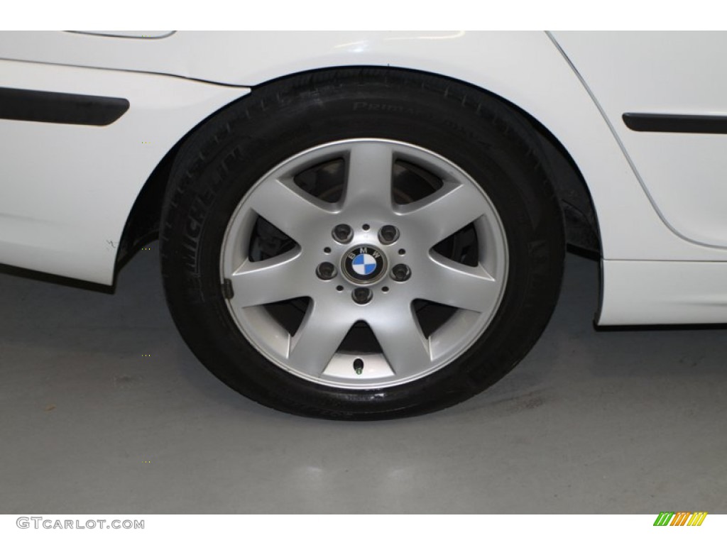 2005 3 Series 325i Sedan - Alpine White / Sand photo #4
