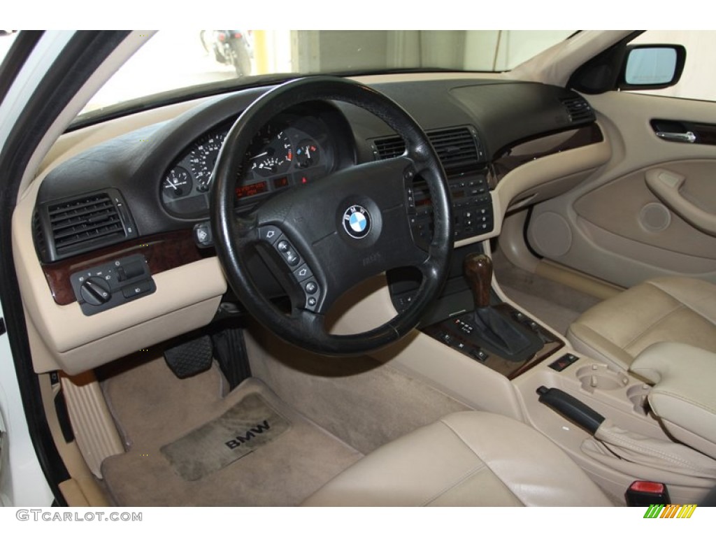 Sand Interior 2005 BMW 3 Series 325i Sedan Photo #77304808