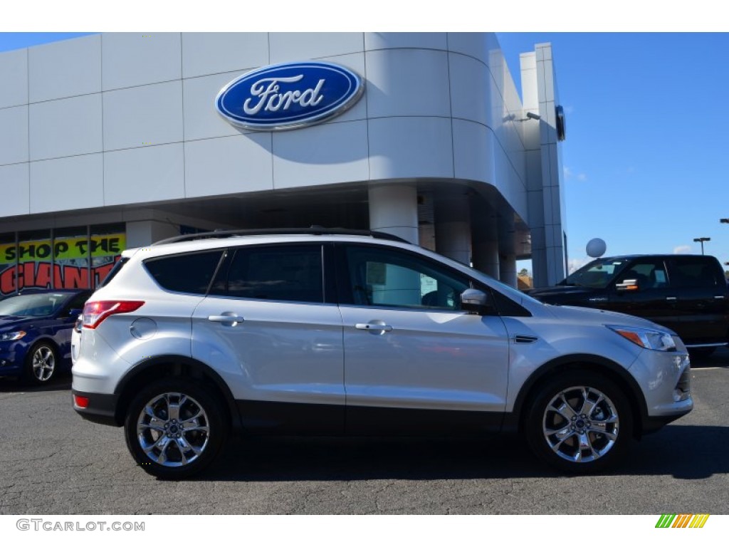 2013 Escape SEL 2.0L EcoBoost - Ingot Silver Metallic / Medium Light Stone photo #2