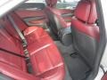 Morello Red/Jet Black Accents Rear Seat Photo for 2013 Cadillac ATS #77305479