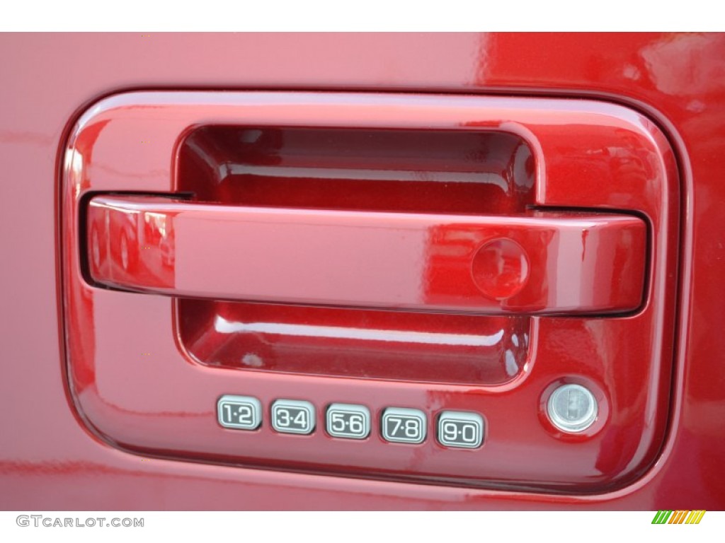 2013 F150 Lariat SuperCrew 4x4 - Ruby Red Metallic / Adobe photo #28