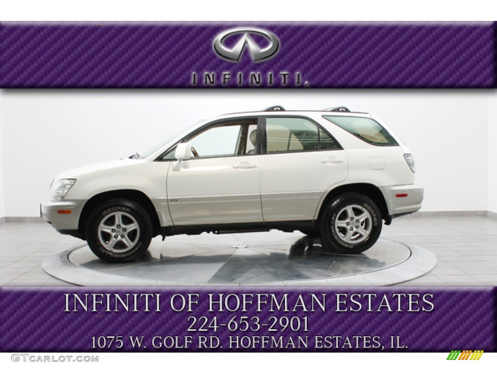 2003 RX 300 AWD - Burnished Gold Metallic / Ivory photo #2