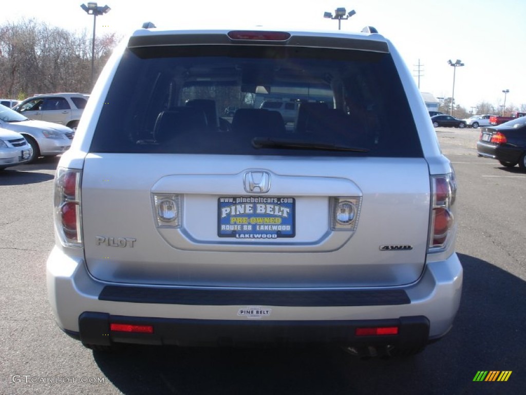2007 Pilot EX-L 4WD - Billet Silver Metallic / Gray photo #5