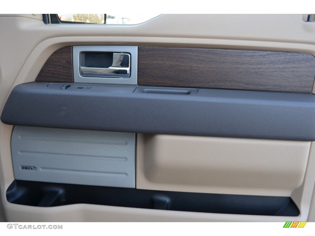 2013 F150 Lariat SuperCrew 4x4 - Kodiak Brown Metallic / Adobe photo #17