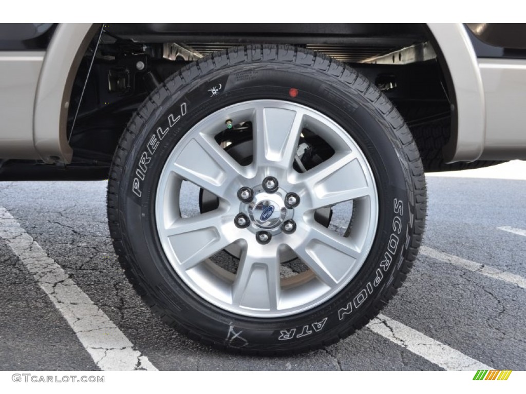 2013 F150 Lariat SuperCrew 4x4 - Kodiak Brown Metallic / Adobe photo #19