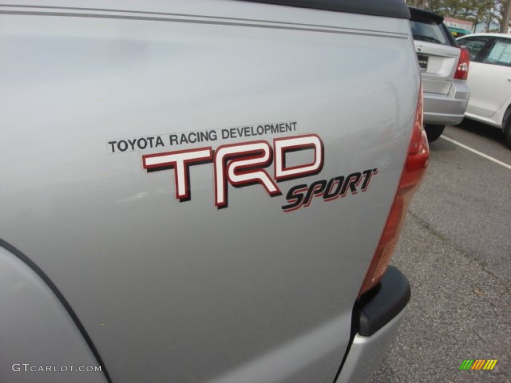 2008 Tacoma V6 PreRunner TRD Sport Double Cab - Silver Streak Mica / Graphite Gray photo #24