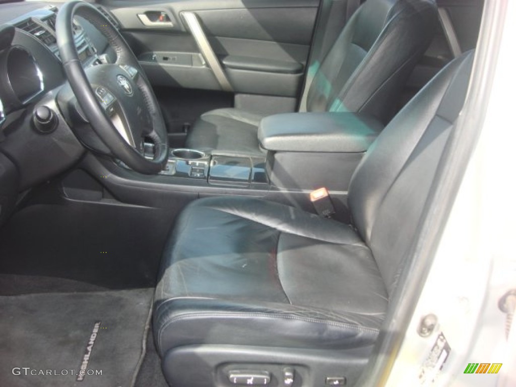 2008 Toyota Highlander Sport 4WD Front Seat Photos