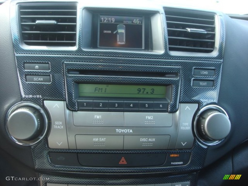 2008 Toyota Highlander Sport 4WD Audio System Photos