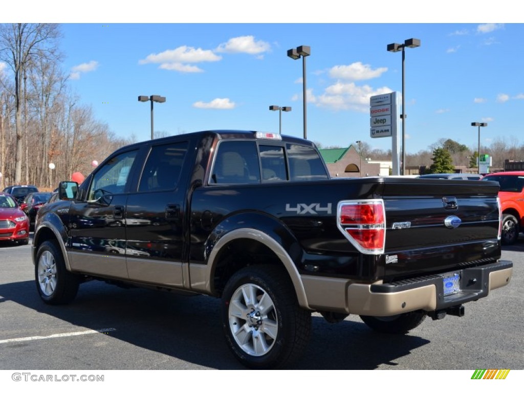 2013 F150 Lariat SuperCrew 4x4 - Kodiak Brown Metallic / Adobe photo #51