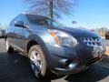 2012 Graphite Blue Nissan Rogue SL  photo #4