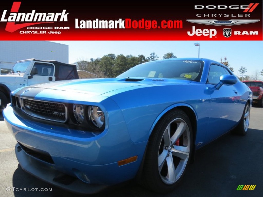 2010 Challenger SRT8 - B5 Blue Pearlcoat / Dark Slate Gray photo #1