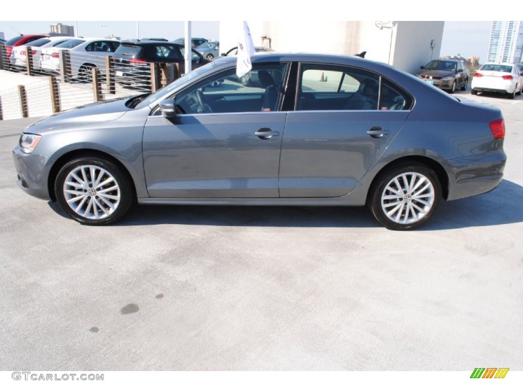Platinum Gray Metallic 2011 Volkswagen Jetta SEL Sedan Exterior Photo #77309020