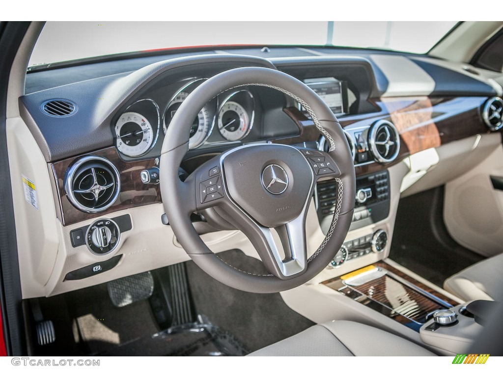 2013 Mercedes-Benz GLK 350 Almond/Mocha Dashboard Photo #77309192