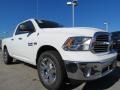 2013 Bright White Ram 1500 SLT Quad Cab  photo #4