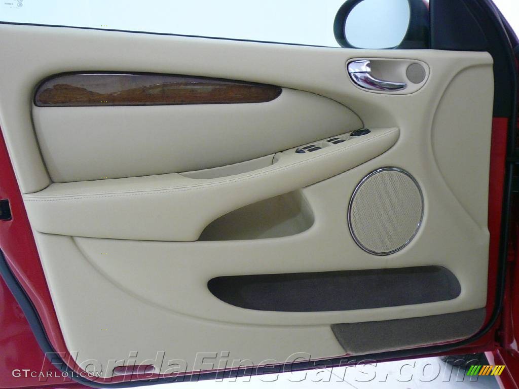 2004 X-Type 3.0 - Salsa Red / Champagne photo #11
