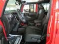 Black Interior Photo for 2013 Jeep Wrangler Unlimited #77310626