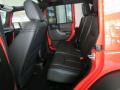 2013 Jeep Wrangler Unlimited Moab Edition 4x4 Rear Seat