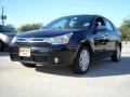 2009 Ebony Black Ford Focus SEL Sedan  photo #1