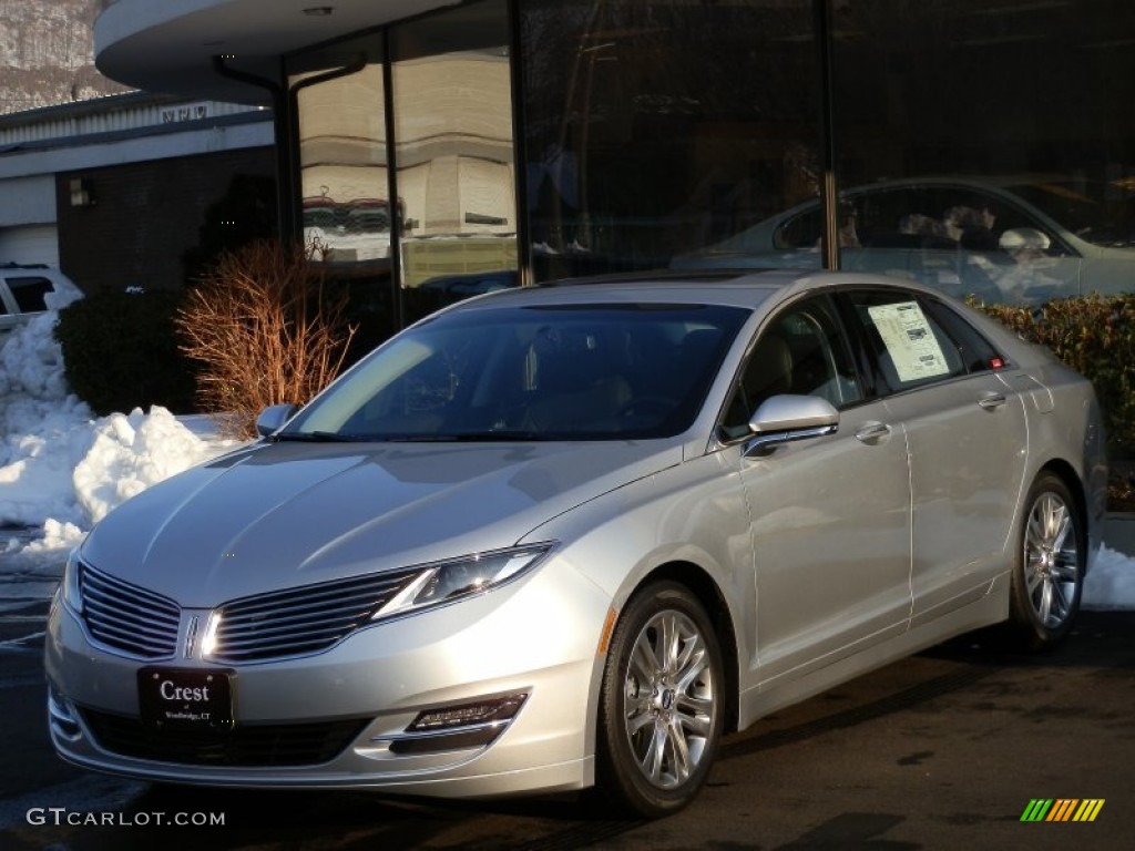 2013 MKZ 2.0L EcoBoost AWD - Ingot Silver / Charcoal Black photo #1