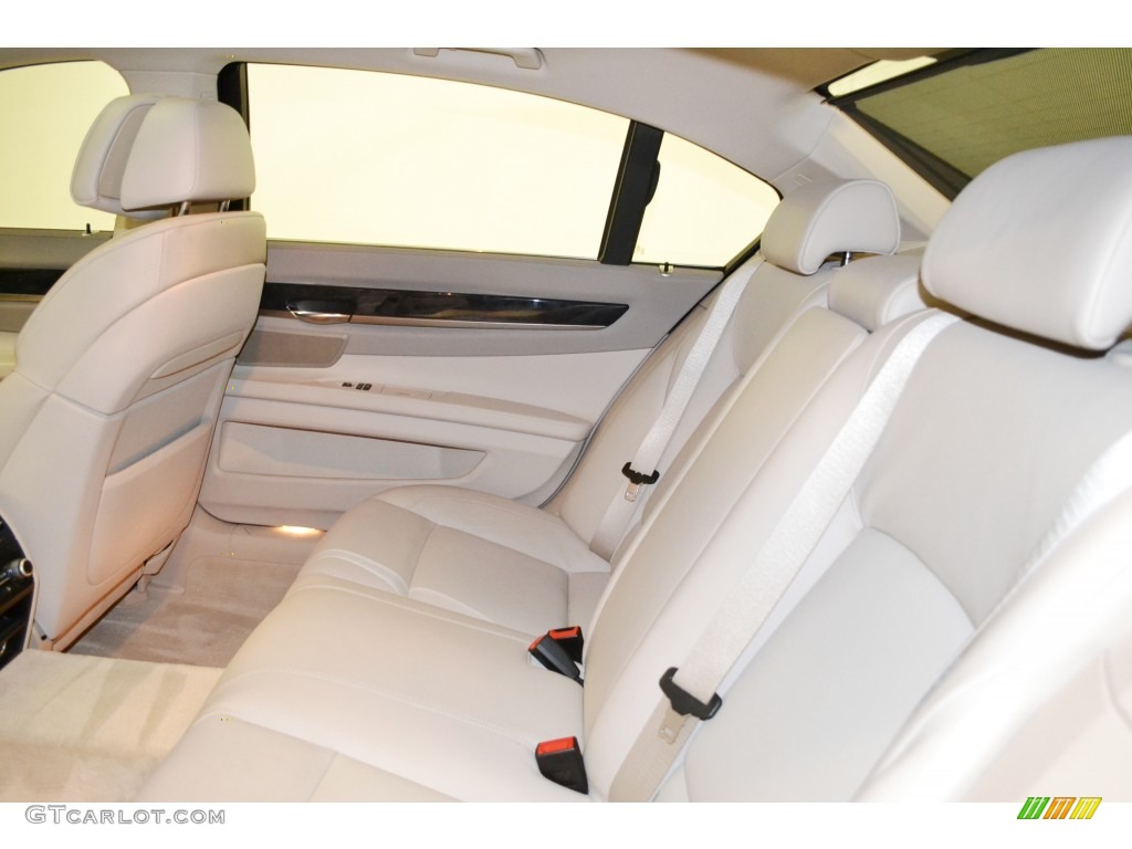 2010 BMW 7 Series 750Li Sedan Rear Seat Photo #77311491