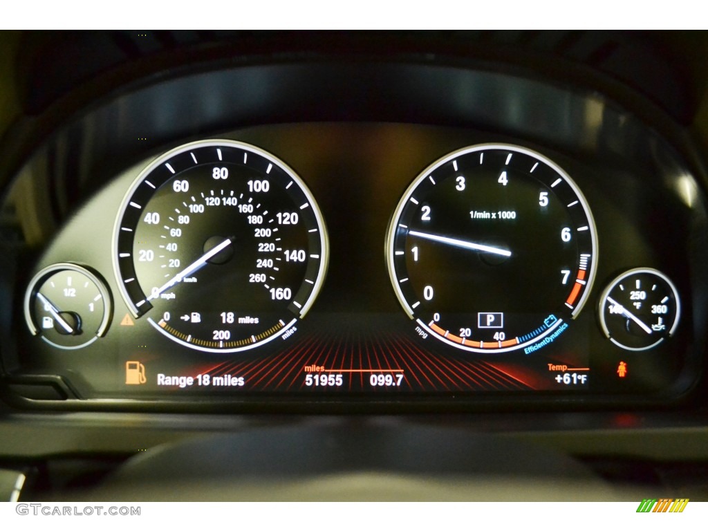 2010 BMW 7 Series 750Li Sedan Gauges Photo #77311737