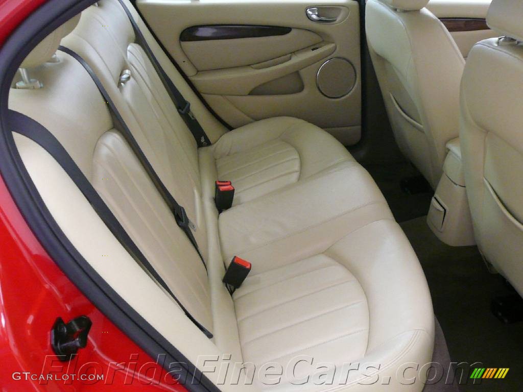 2004 X-Type 3.0 - Salsa Red / Champagne photo #14