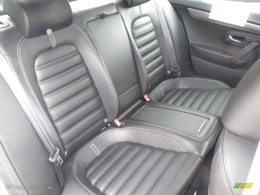 Black Interior 2010 Volkswagen CC Sport Photo #77312318